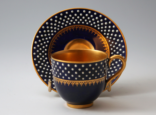 陶磁器「ジュール装飾デミタスカップ」