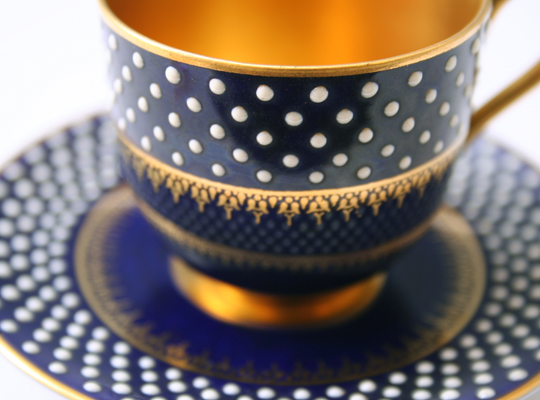 陶磁器「ジュール装飾デミタスカップ」
