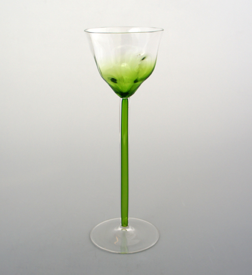 装飾ガラス「グラデーションワイングラス」