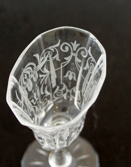 装飾ガラス「リキュールグラス」