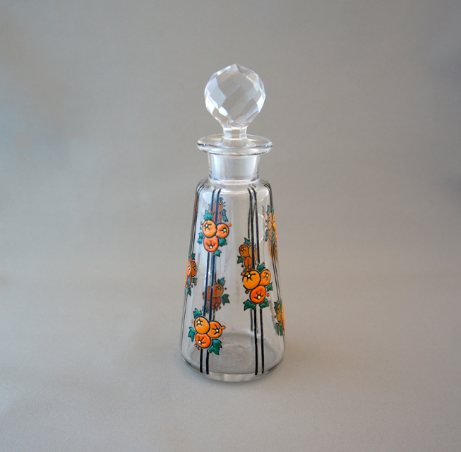 装飾ガラス「シュバリエデザイン 香水瓶」