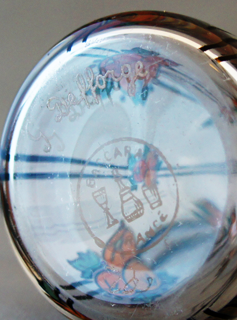 装飾ガラス「シュバリエデザイン 香水瓶」