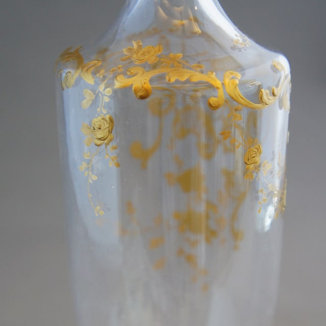 装飾ガラス「金彩装飾 ボトル」