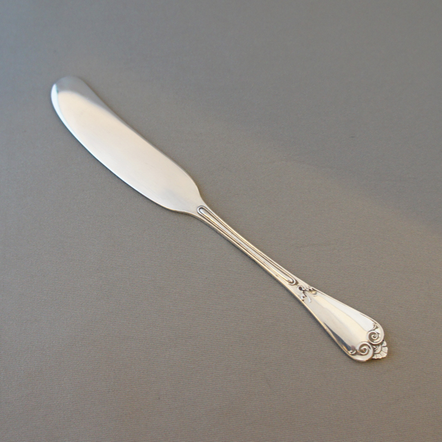 シルバー「バターナイフ ” Tiffany ” 1869年」