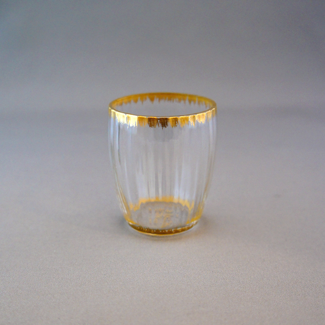 グラスウェア「金彩 リキュールグラス 高さ4.5cm」