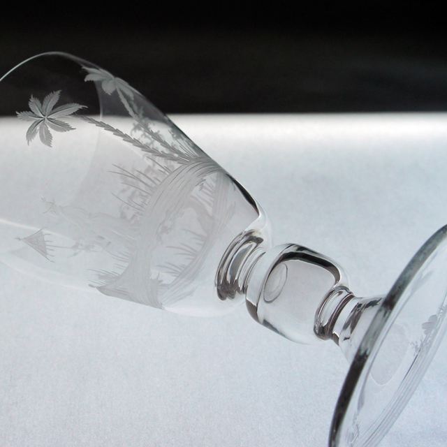 グラスウェア「Louis Damon × Baccarat グラヴィール グラス 高さ15.4cm」