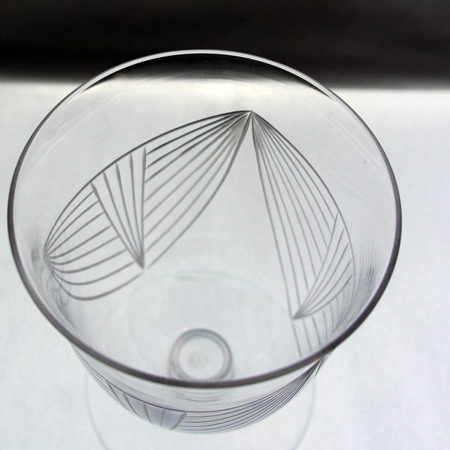 グラスウェア「“ジョルジュ・シュバリエ”デザイン グラス 高さ11.6cm」