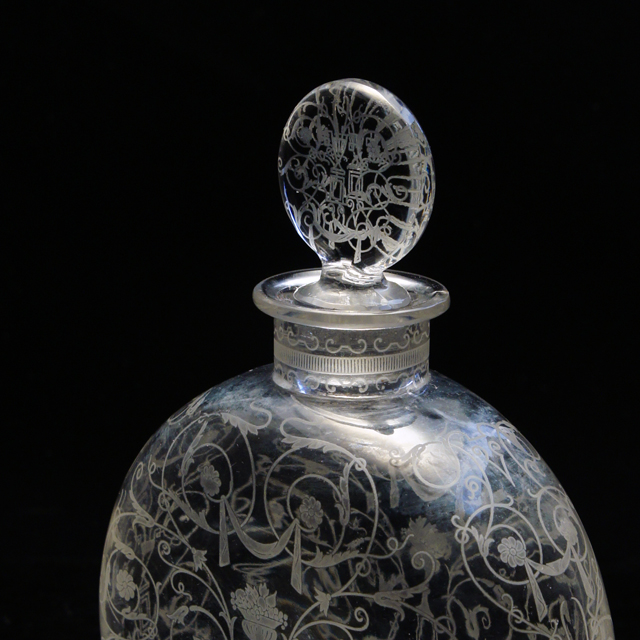 グラスウェア「香水瓶「ミケランジェロ」(小) 高さ13.5cm」
