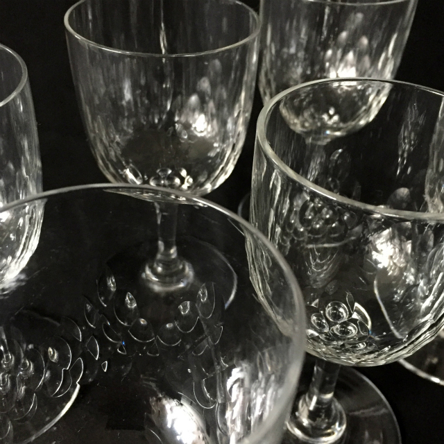 グラスウェア「グラス「リシュリュー」６客セット（中）高さ12.5cm（容量約110ml）」