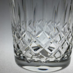 エジンバラ・クリスタル「カット文 ウイスキーグラス（小）高さ7.6cm 