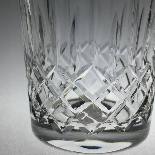 グラスウェア「カット文 ウイスキーグラス（小）高さ7.6cm（容量約120ml）」