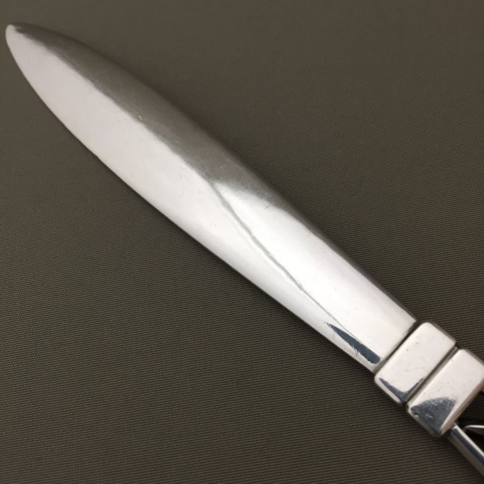 シルバー「ペーパーナイフ ”Blossom” 長さ17.5cm」