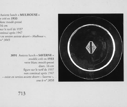 グラスウェア「皿 サヴェーヌ 直径16.2cm」