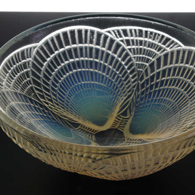 グラスウェア「鉢 コキール No.5（オパルセントガラス）直径13.3cm」