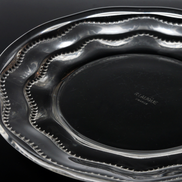 グラスウェア「皿 シャンベルタン 直径18.3cm」