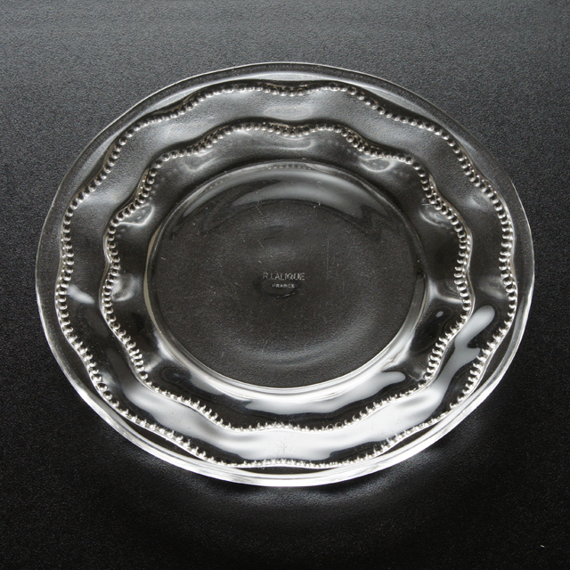 グラスウェア「皿 シャンベルタン 直径18.3cm」