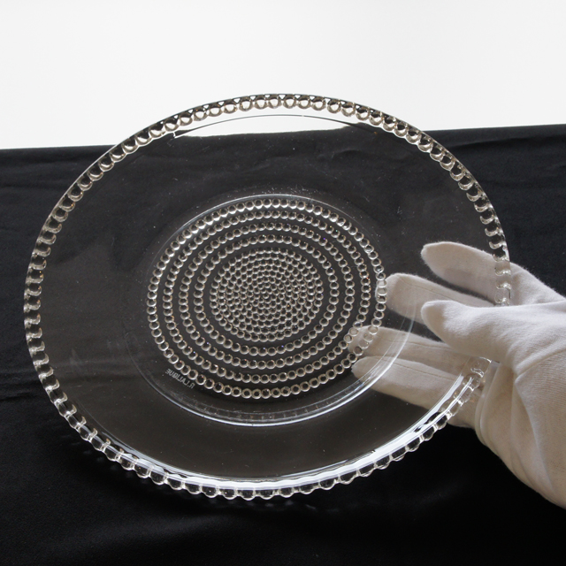 グラスウェア「皿 ニッポン 直径24.5cm」