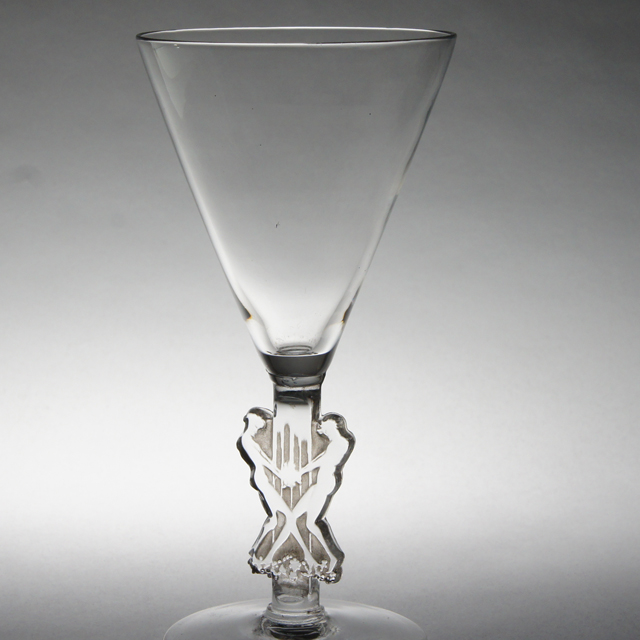 グラスウェア「スラストブール ワイングラス（小）（グレーパチネ） H12.8cm（60ml）」