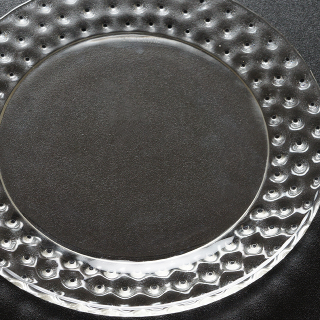 グラスウェア「皿 カクタス 直径16.5cm」