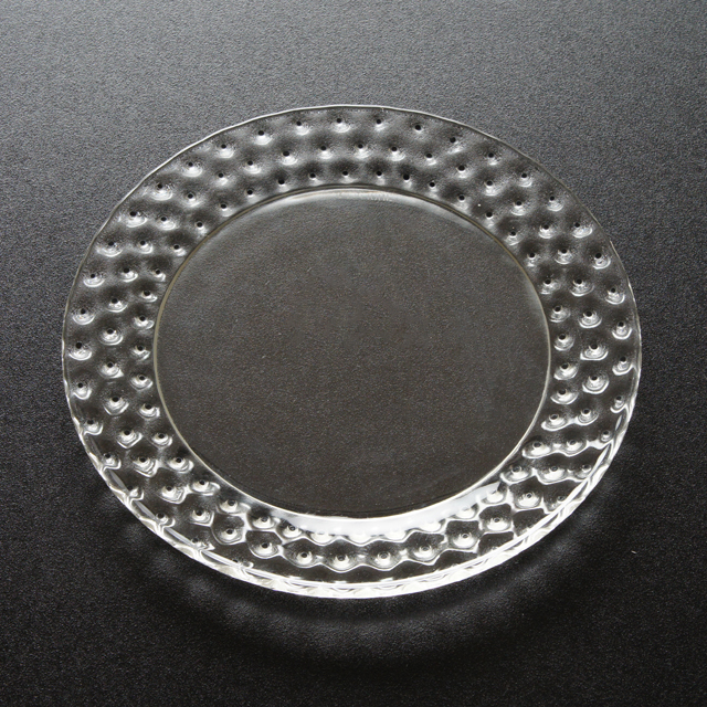 グラスウェア「皿 カクタス 直径16.5cm」