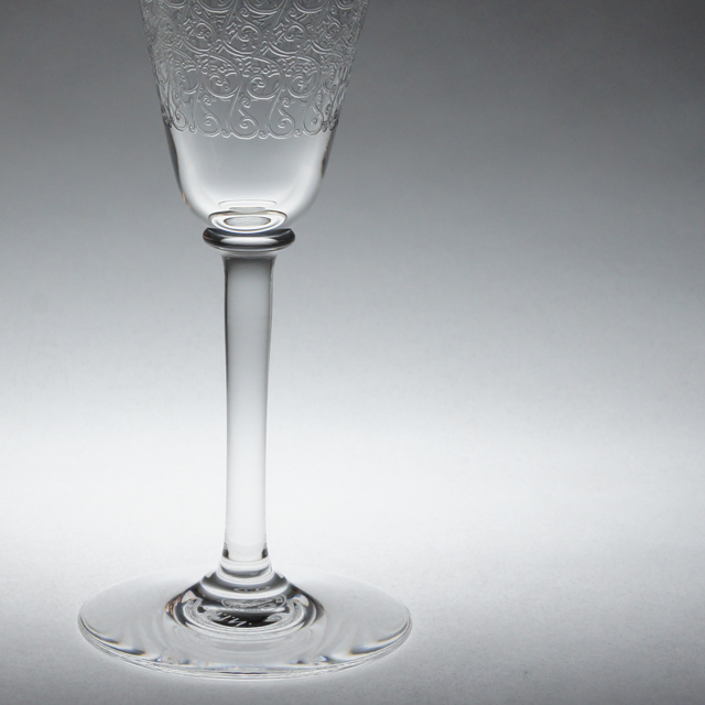 グラスウェア「ローハン ROHAN シャンパンフルート 高さ18.7cm（容量130ml）」