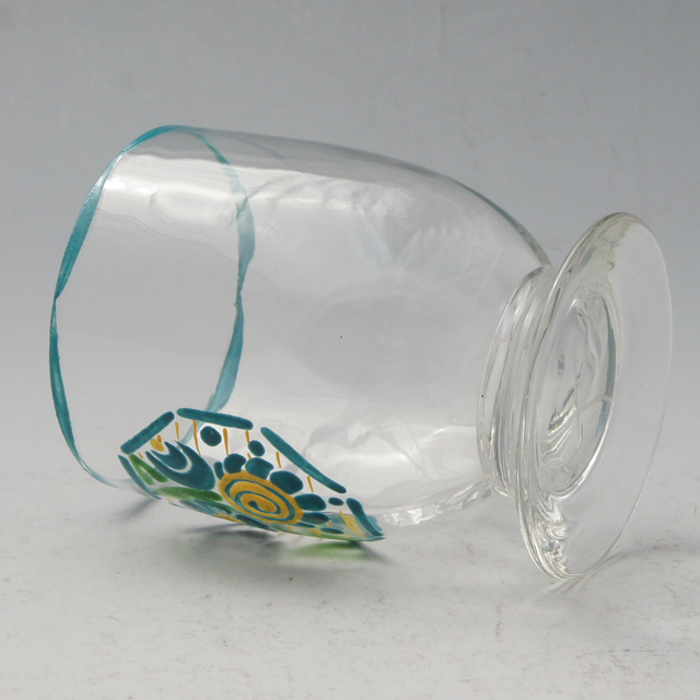 グラスウェア「エナメル彩 ウォーターグラス 高さ10cm（容量240ml）」