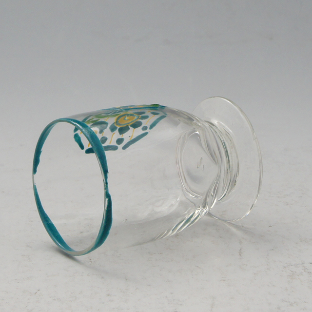 グラスウェア「エナメル彩 リキュールグラス 高さ6.3cm（容量50ml）」