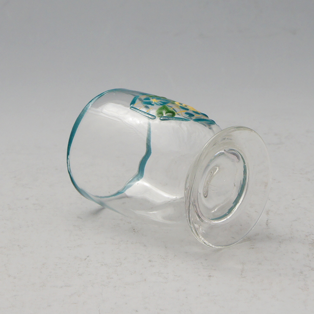 グラスウェア「エナメル彩 リキュールグラス 高さ6.3cm（容量50ml）」