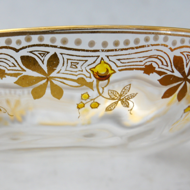グラスウェア「金彩ジュール装飾 小鉢 6客セット（直径11.7cm）」