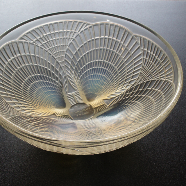 グラスウェア「鉢 コキール No.4（オパルセントガラス）直径16cm」