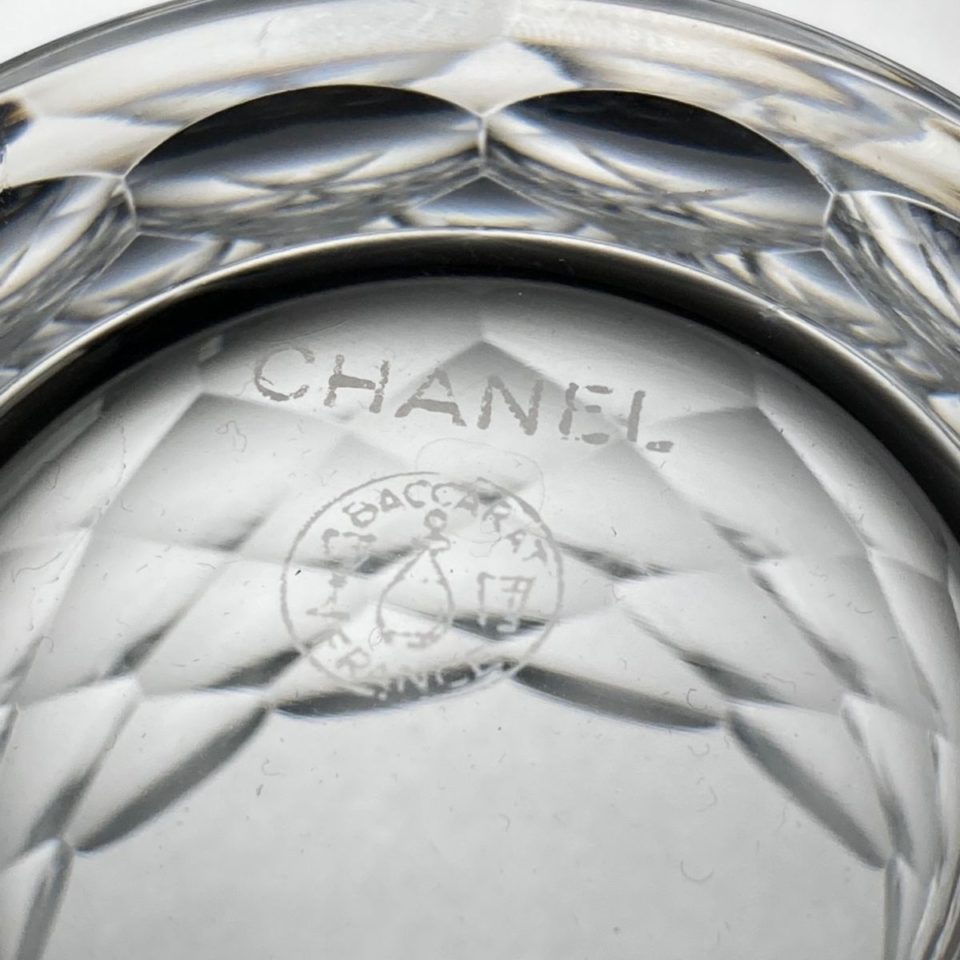 グラスウェア「CHANEL × Baccarat エカイユ Wisky sodaグラス 高さ14cm 容量300ml」