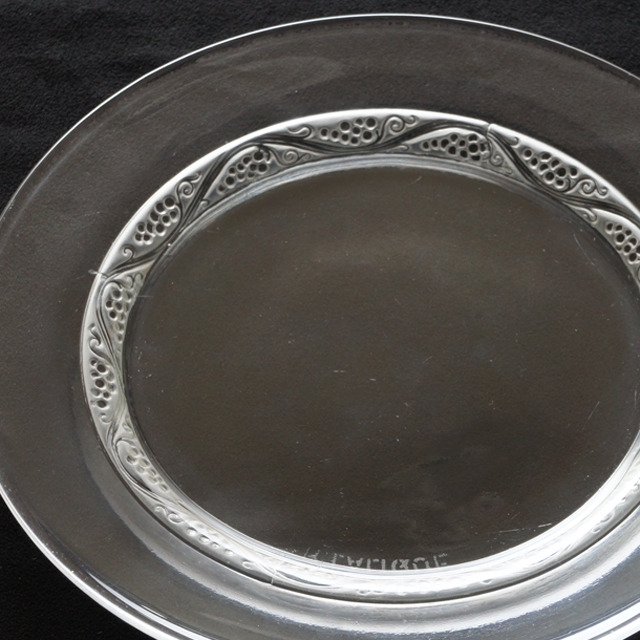 グラスウェア「ファルスブルグ PHALSBOURG 皿 直径16.7cm」