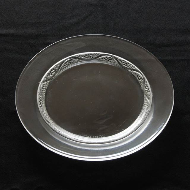 グラスウェア「ファルスブルグ PHALSBOURG 皿 直径16.7cm」