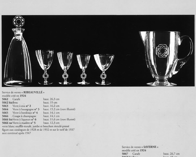 グラスウェア「リボーヴィレ RIBEAUVILLE クープグラス」