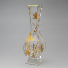 オールドバカラ「花文ジャポニズム 花瓶(model-s.913 