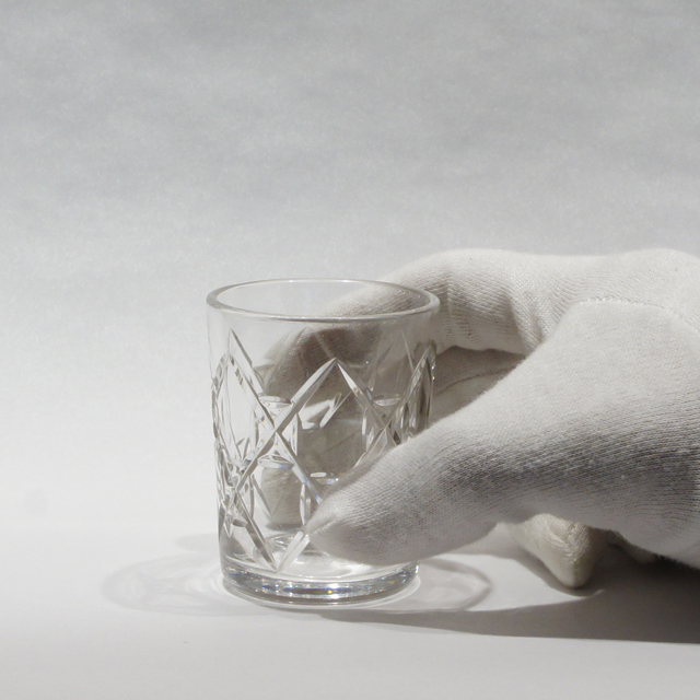 グラスウェア「アール・デコ カット装飾 冷酒杯」