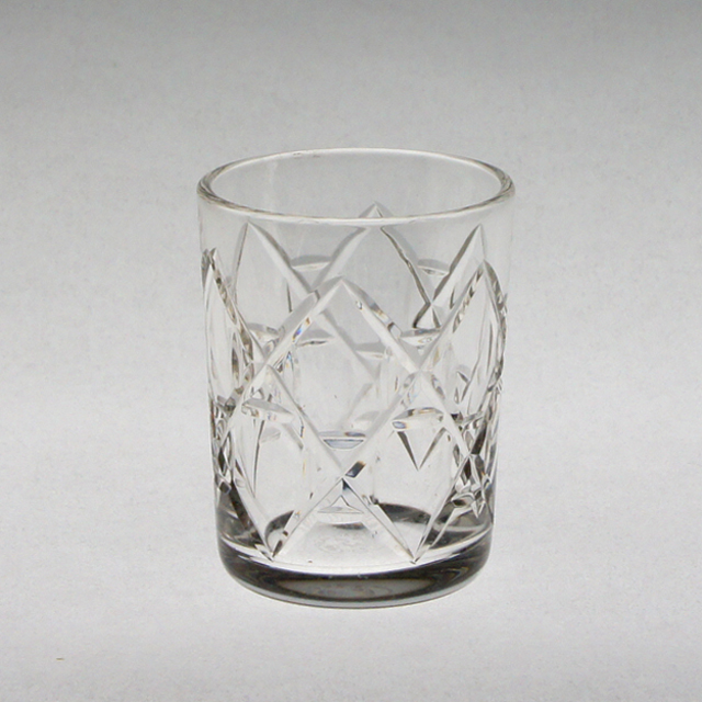 グラスウェア「アール・デコ カット装飾 冷酒杯」