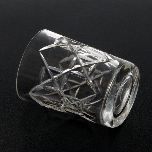 グラスウェア「アール・デコ カット装飾 リキュールグラス」