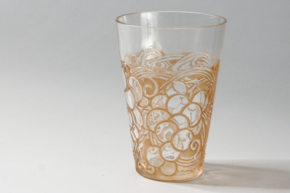 グラスウェア「ブドウ カラフ&ゴブレット セット」