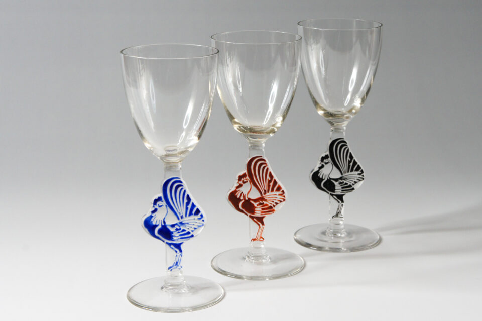 グラスウェア「ウィリアム カクテルグラス(赤)」