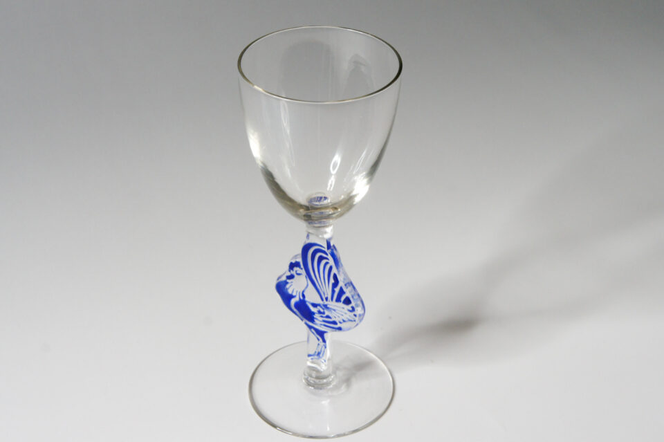 グラスウェア「ウィリアム カクテルグラス（青）」