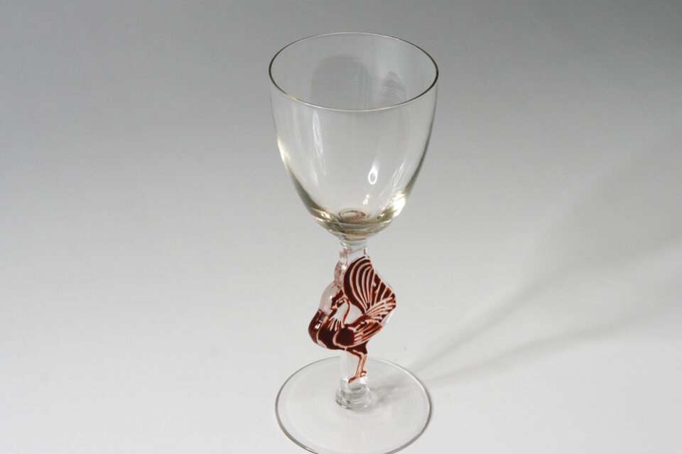 グラスウェア「ウィリアム カクテルグラス(赤)」