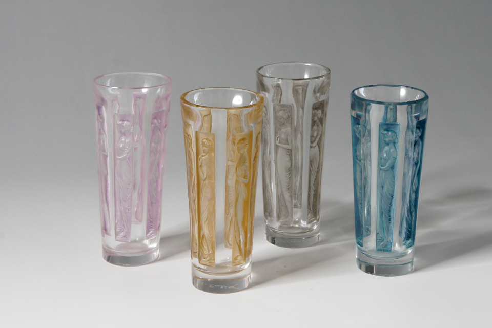 グラスウェア「6人の肖像 ゴブレット」