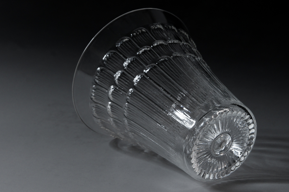 グラスウェア「フレール FLEUR ゴブレット H7.7cm」