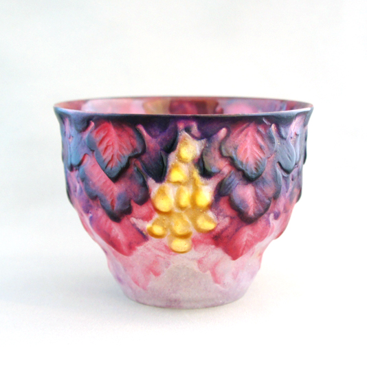 アールヌーヴォー「鉢「葡萄」」