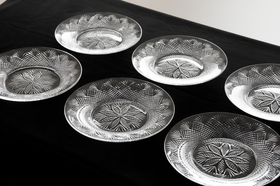 グラスウェア「ノナンコート 皿 6枚セット」