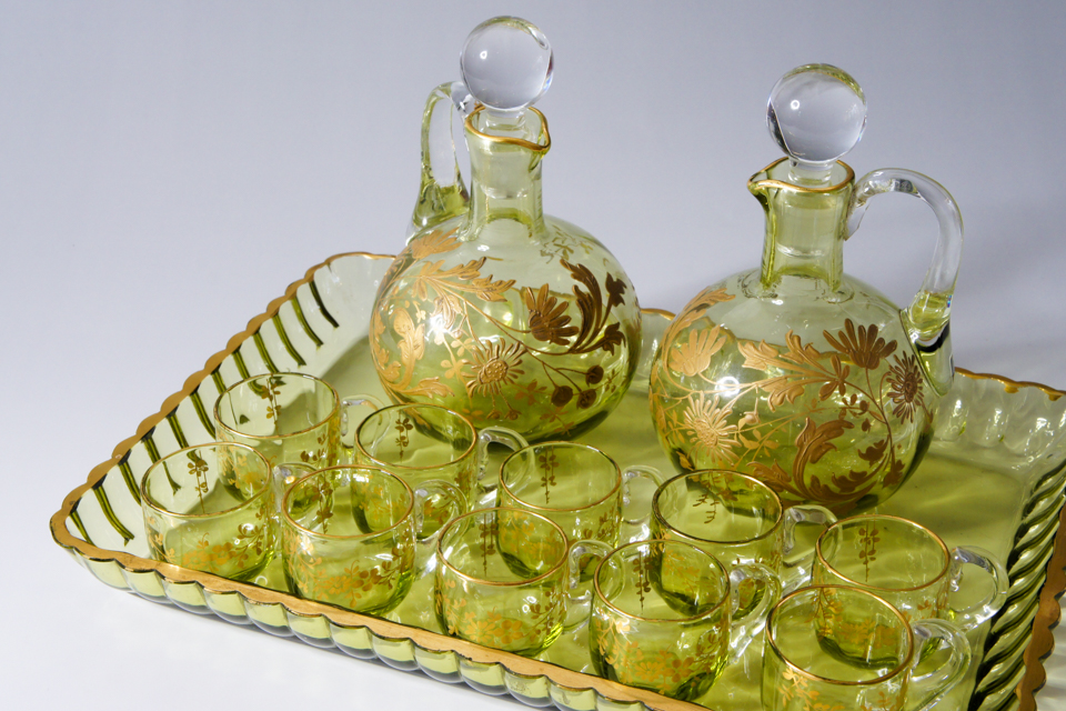 グラスウェア「ジャポニズム リキュールセット」