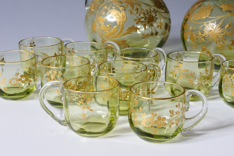 グラスウェア「ジャポニズム リキュールセット」