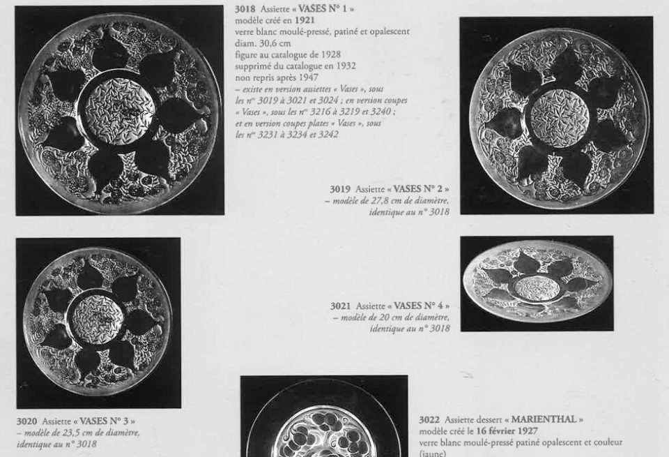 グラスウェア「ヴァーズ VASES 皿 直径20cm」