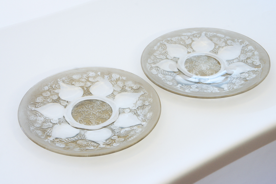 グラスウェア「ヴァーズ VASES 皿 直径20cm」